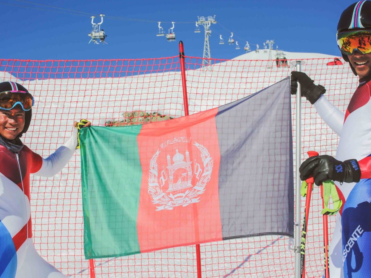 De eerste Olympische skiërs uit … Afghanistan